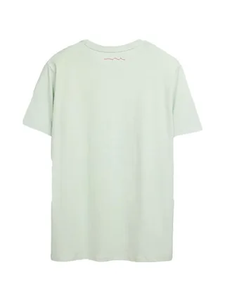 T-shirt Vert Homme Teddy Smith Total 2