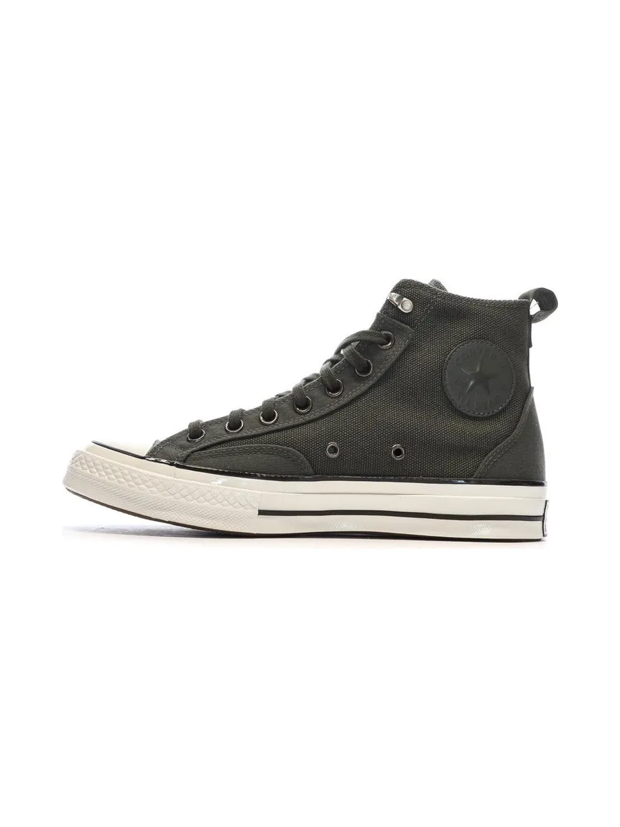 Baskets Noires Homme Converse Chuck 70 Jungle Cloth 2