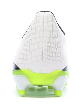 Chaussures de Foot Blanc/Noir/Jaune Junior Adidas Predator League MG 3