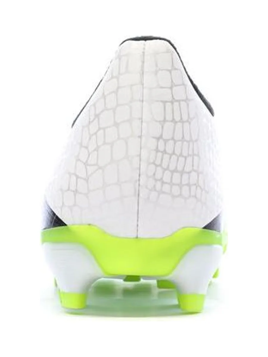 Chaussures de Foot Blanc/Noir/Jaune Junior Adidas Predator League MG 4