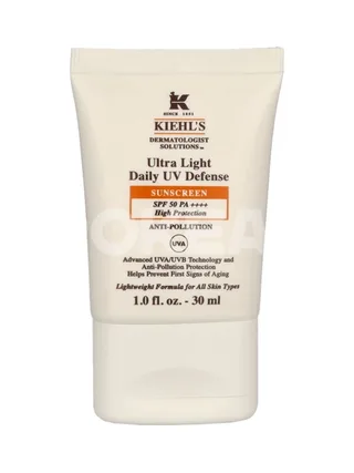 Kiehl's D.S. Ultra Light Daily UV Defense Sunscreen SPF50 30ml 2