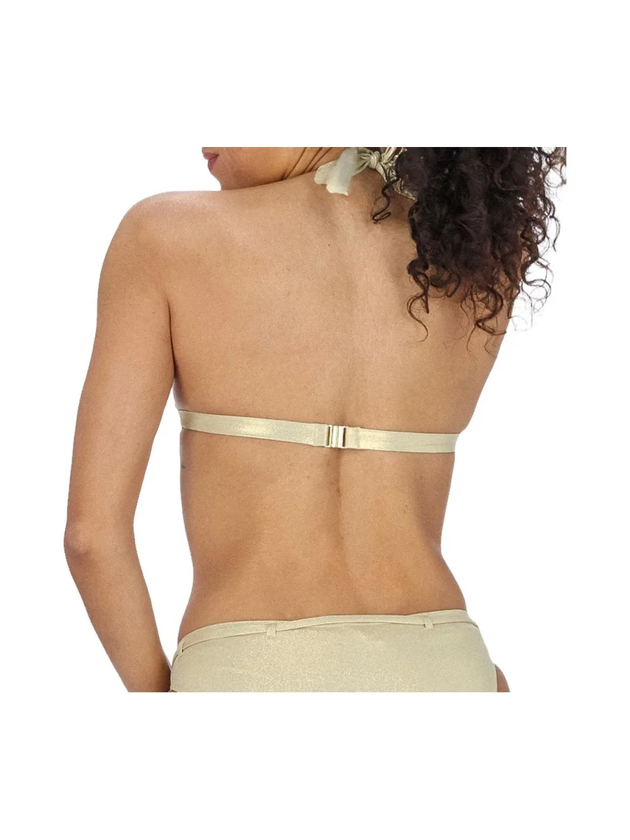 Haut de Bikini Doré Femme Garin de Sable Tresor 3