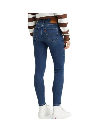 Jeans 721 Bleu Brut Skinny Femme Levi's High Rise Skinny Dark Indin 2