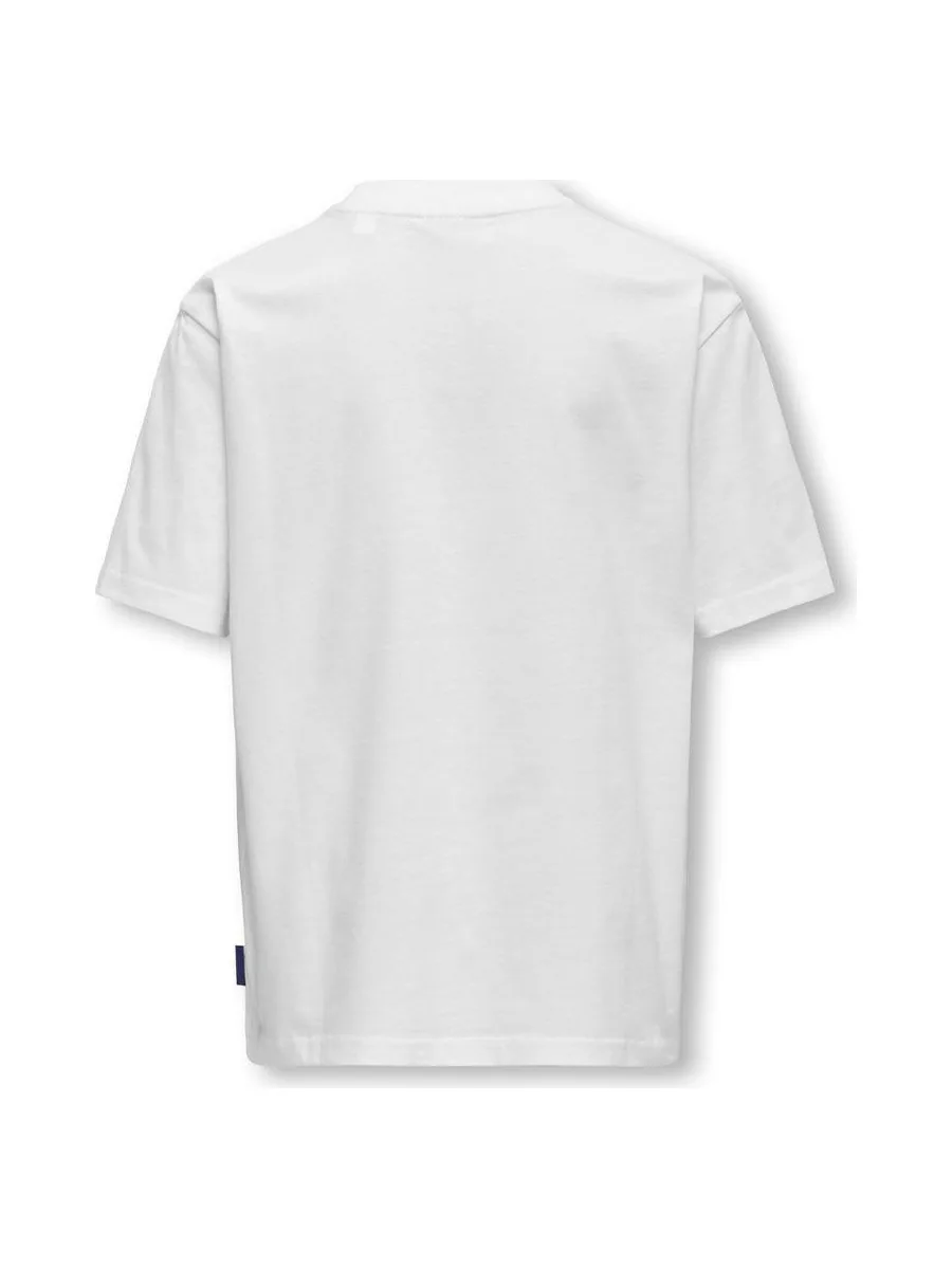 T-shirt Blanc Garçon Only & Sons Fred Life 4