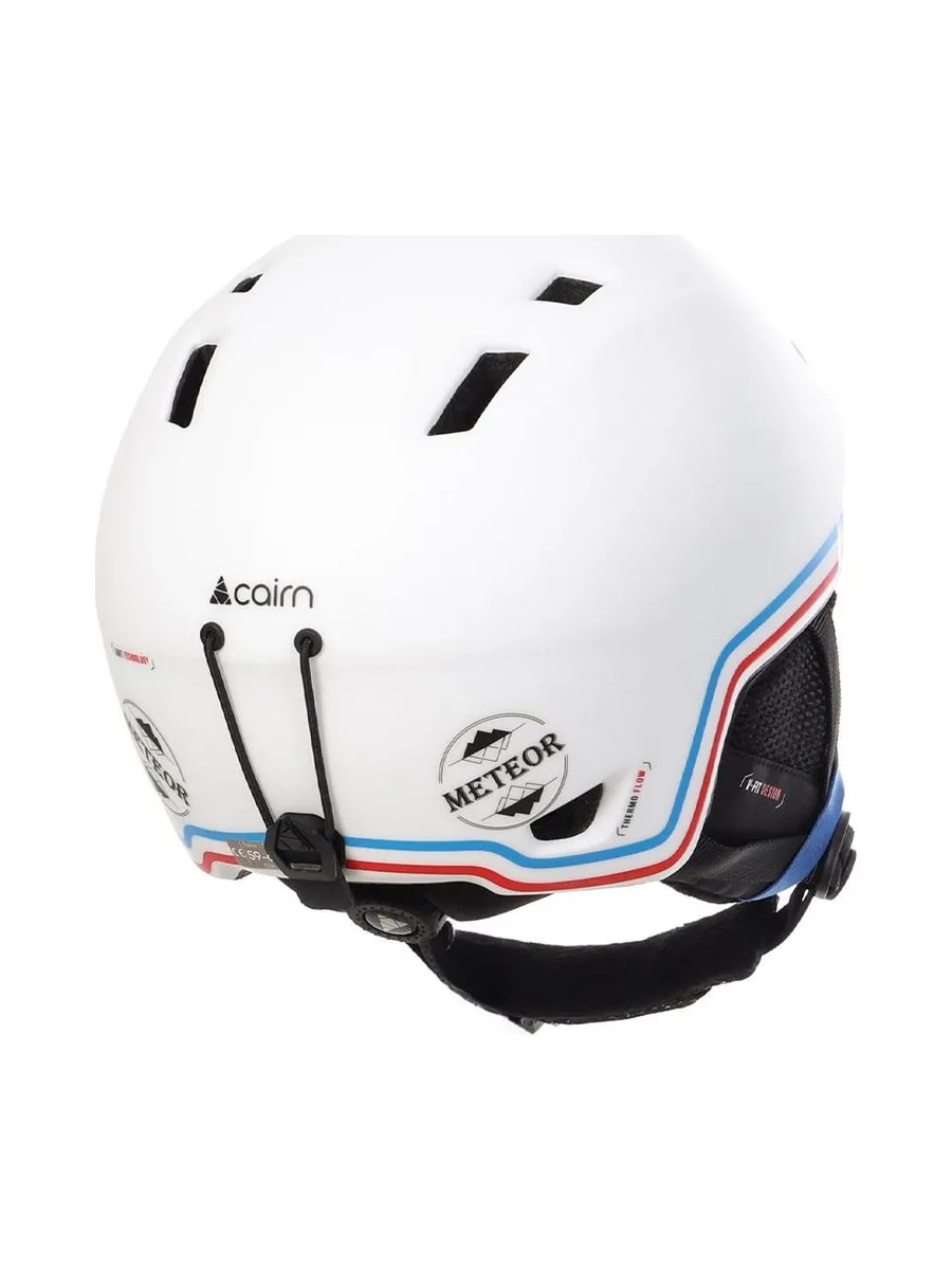 Casque de Ski Blanc Mixte Cairn Meteor White Hipster 3