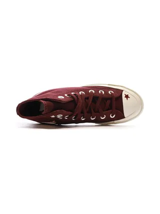 Baskets Bordeaux Femme Converse Chuck 70 A09164C 4