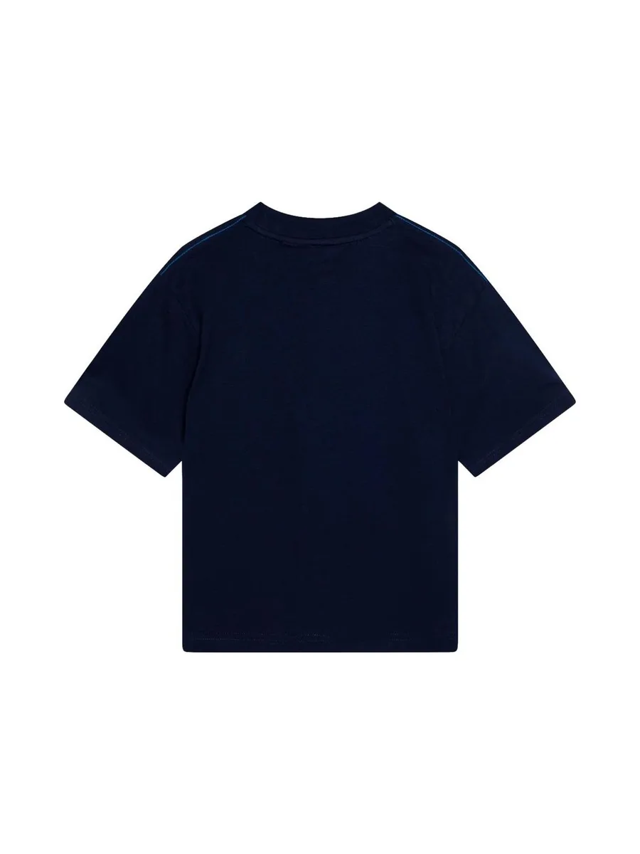 T-Shirt Marine Garçon TimberlandT60424 3