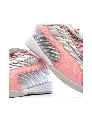 Baskets Argent/Rose Fille Puma Goalgetter 7