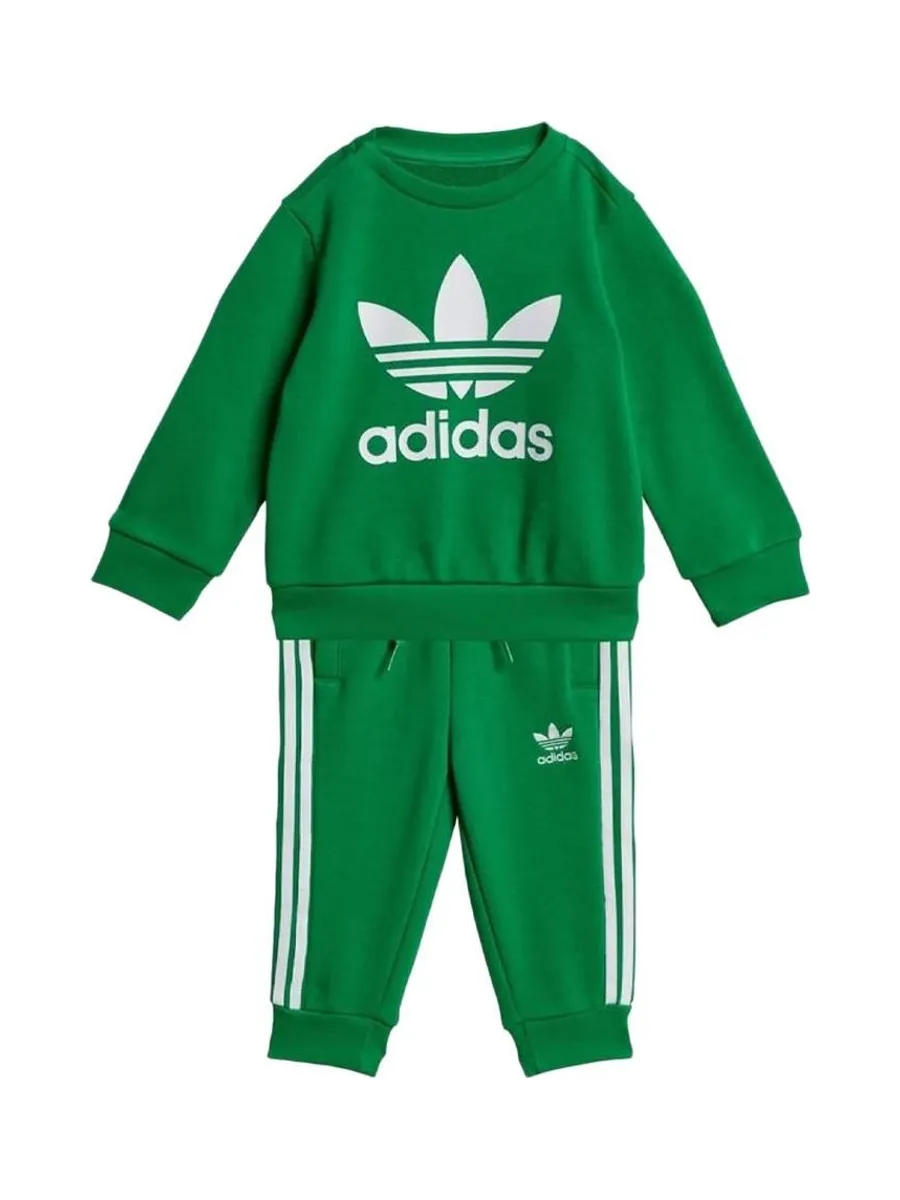 Survêtement Vert Mixte Adidas Crew Set 2