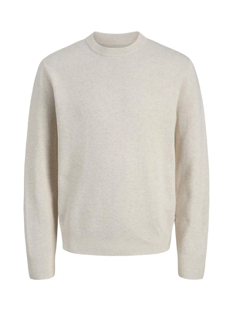 Pull Beige Homme Jack & Jones Stitch 2