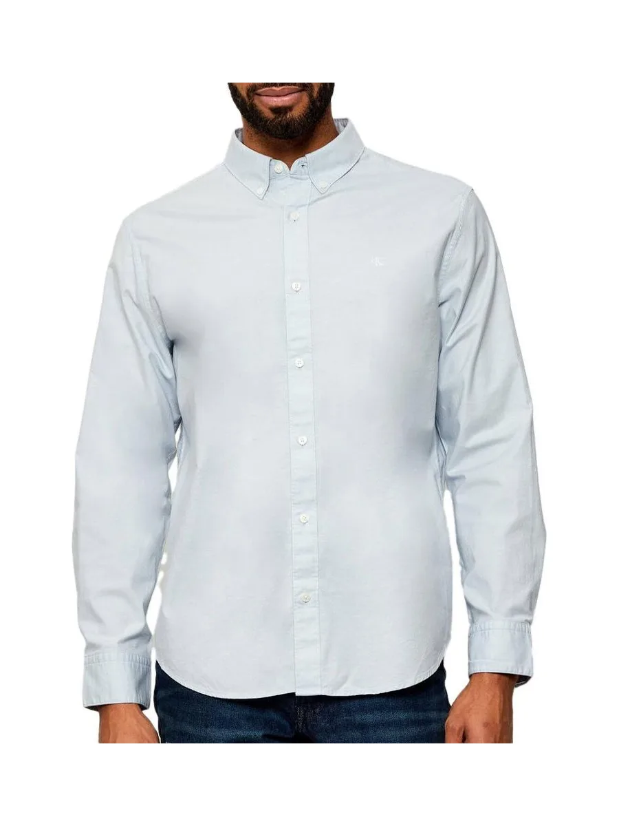 Chemise Bleu Homme Calvin Klein Jeans Oxfords 1