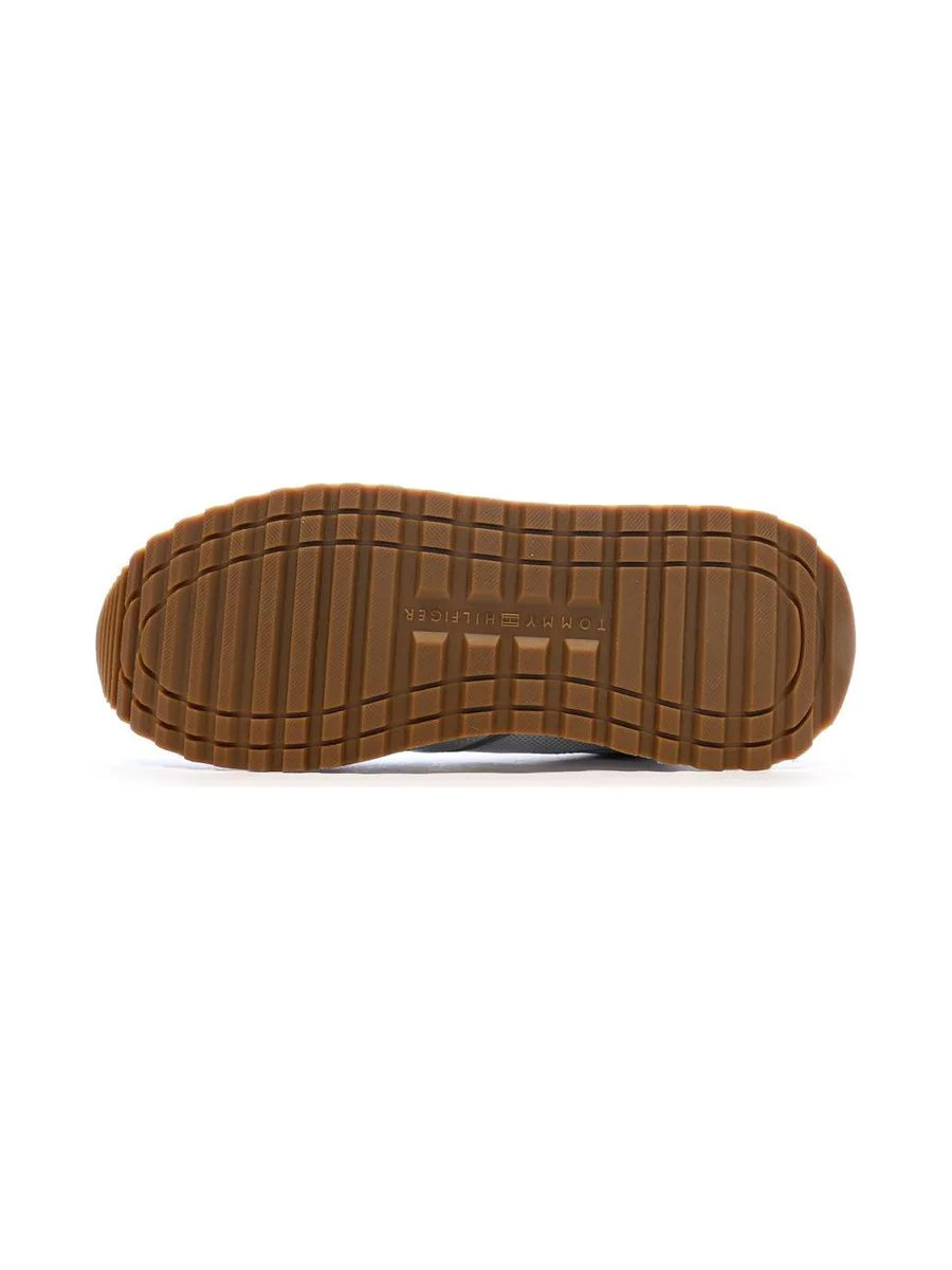 Baskets Gris Clair Homme Tommy Hilfiger New Runner Eva 5
