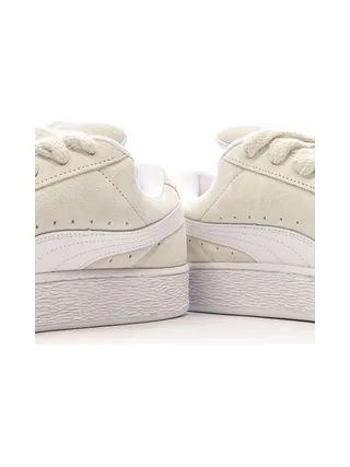 Baskets Beige/Blanc Homme Puma Suede XL 7
