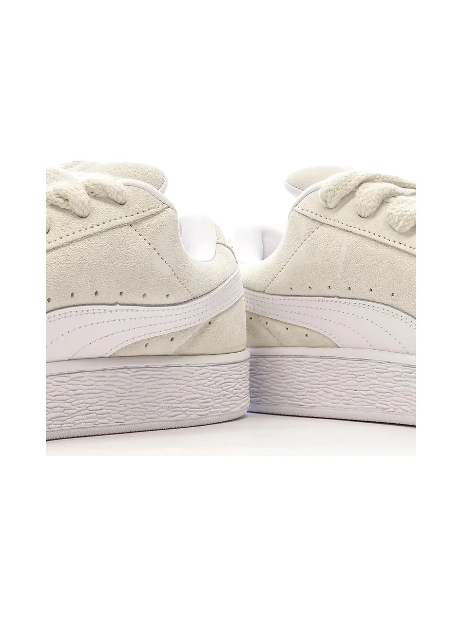Baskets Beige/Blanc Homme Puma Suede XL 8