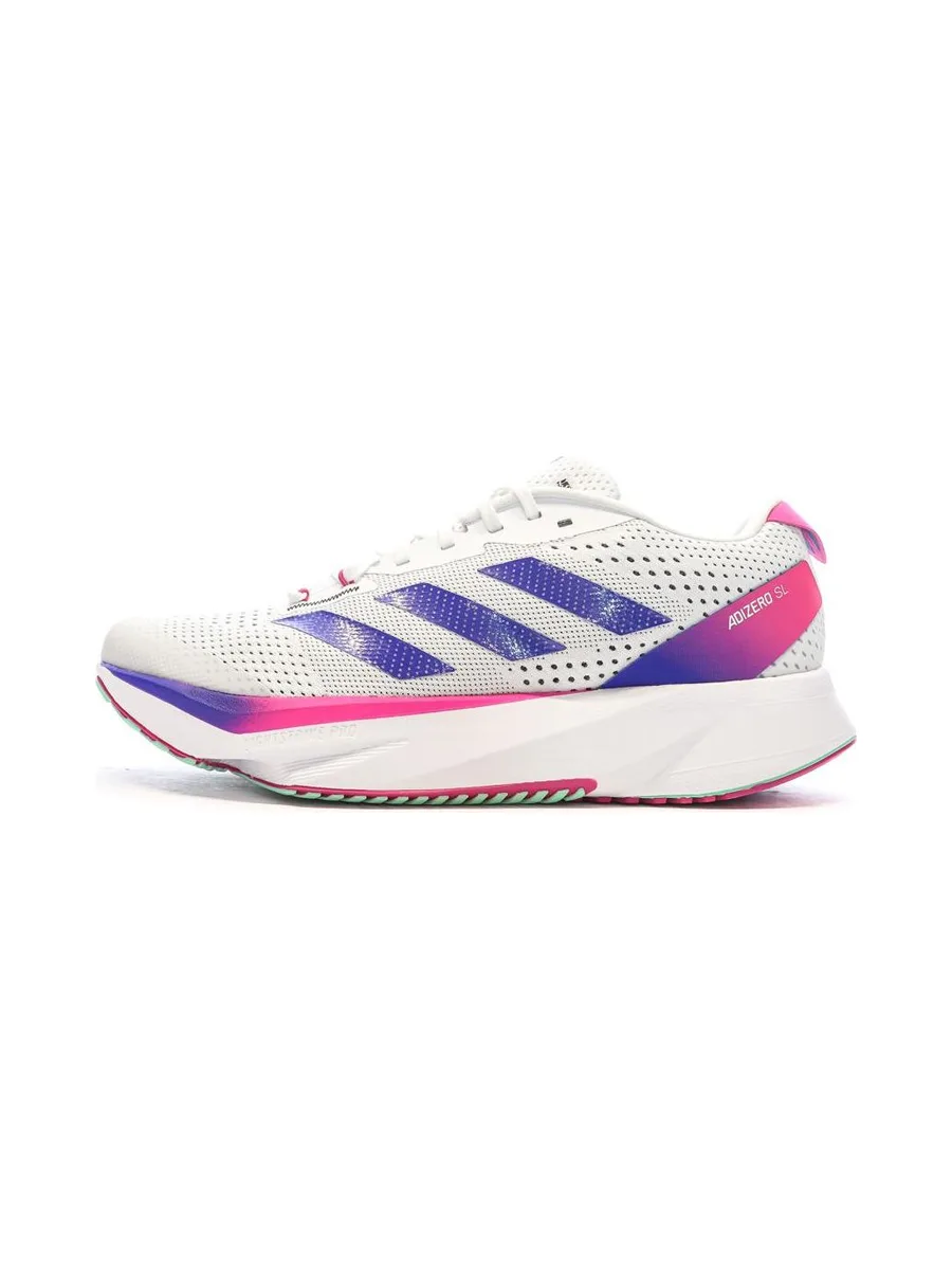 Chaussures de running Blanches Homme Adidas Adizero 2