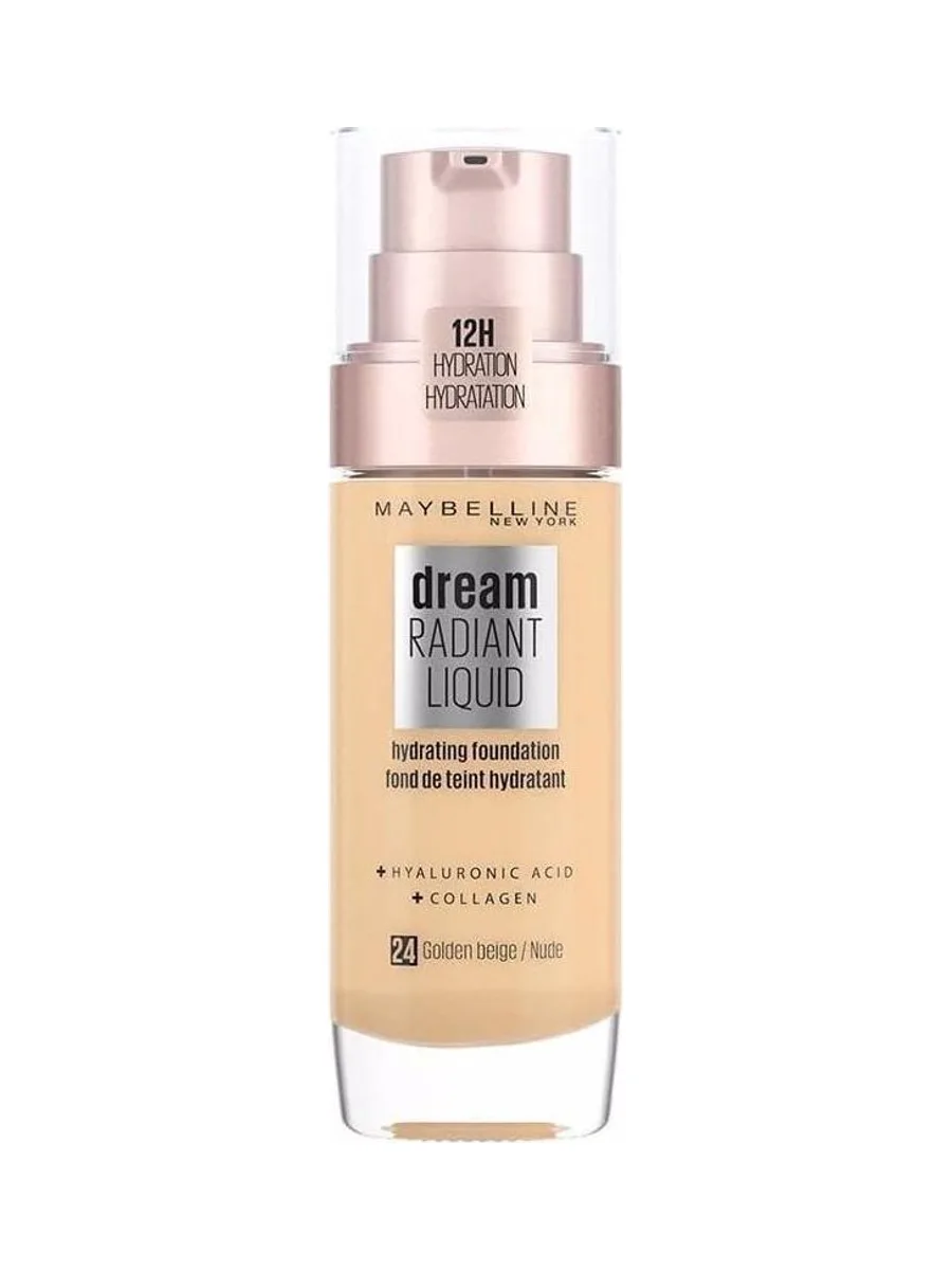 Fond de teint Dream Radiant Liquid Gemey Maybelline 024 Golden Beige 3
