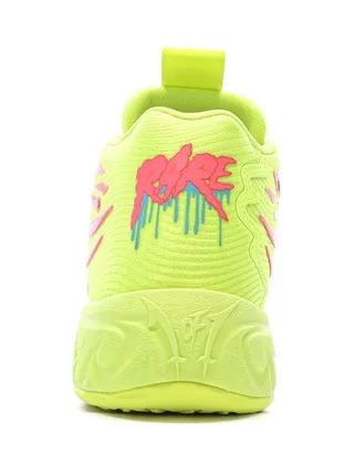 Chaussures de Basketball Jaune/Rose Puma Mb.04 1love 3