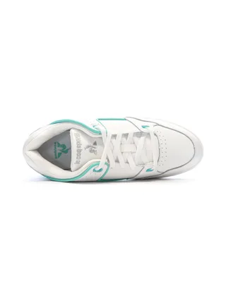 Baskets Blanches/Turquoises Homme Le Coq Sportif Nineties 4