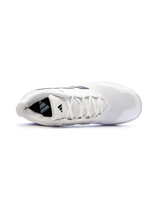 Chaussures de Tennis Blanches Homme Adidas Courtjam Control M 4