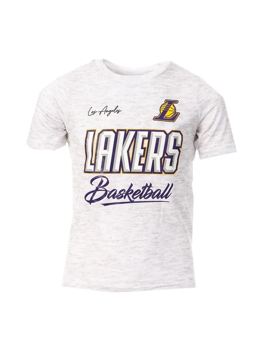 Los Angeles Lakers T-shirt Gris Garçon NBA Court Vs Track 1