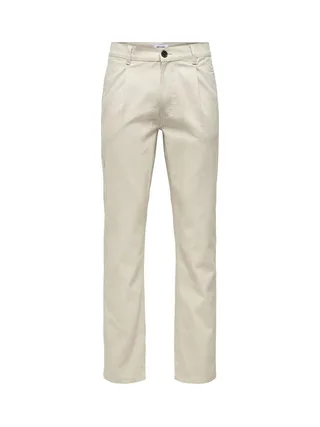 Pantalon fluide Beige Homme Only & Sons Bologna 2