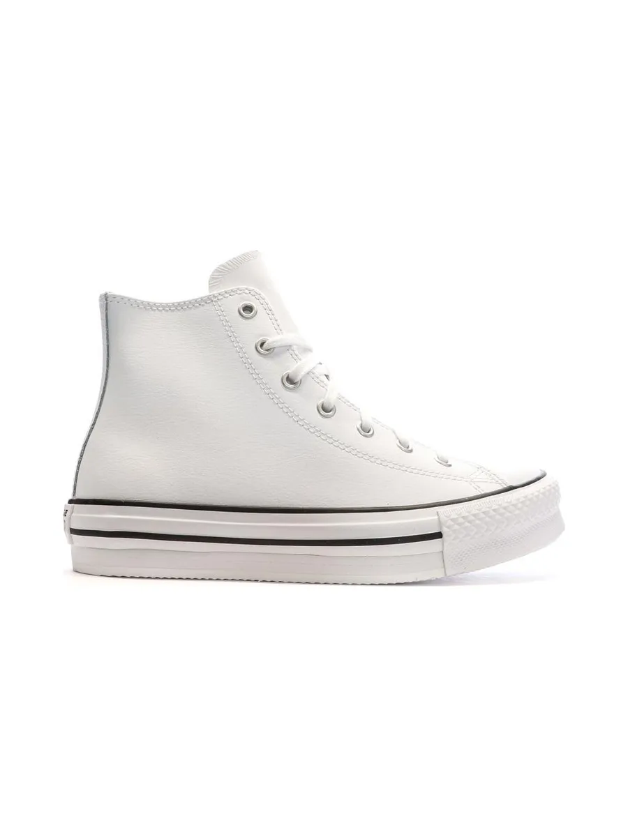 Baskets Blanches Fille Converse All Star Eva Lift 3
