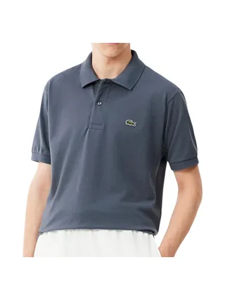 Polo Gris Bleuté Homme Lacoste L1212 1
