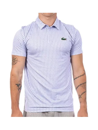 Polo Bleu Clair Homme Lacoste DH5348 1