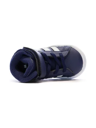 Baskets Marines Garçon Adidas Grand Court Mid 4