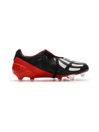 Chaussures de Foot Noir/Rouge Homme Adidas Predator Mania 2