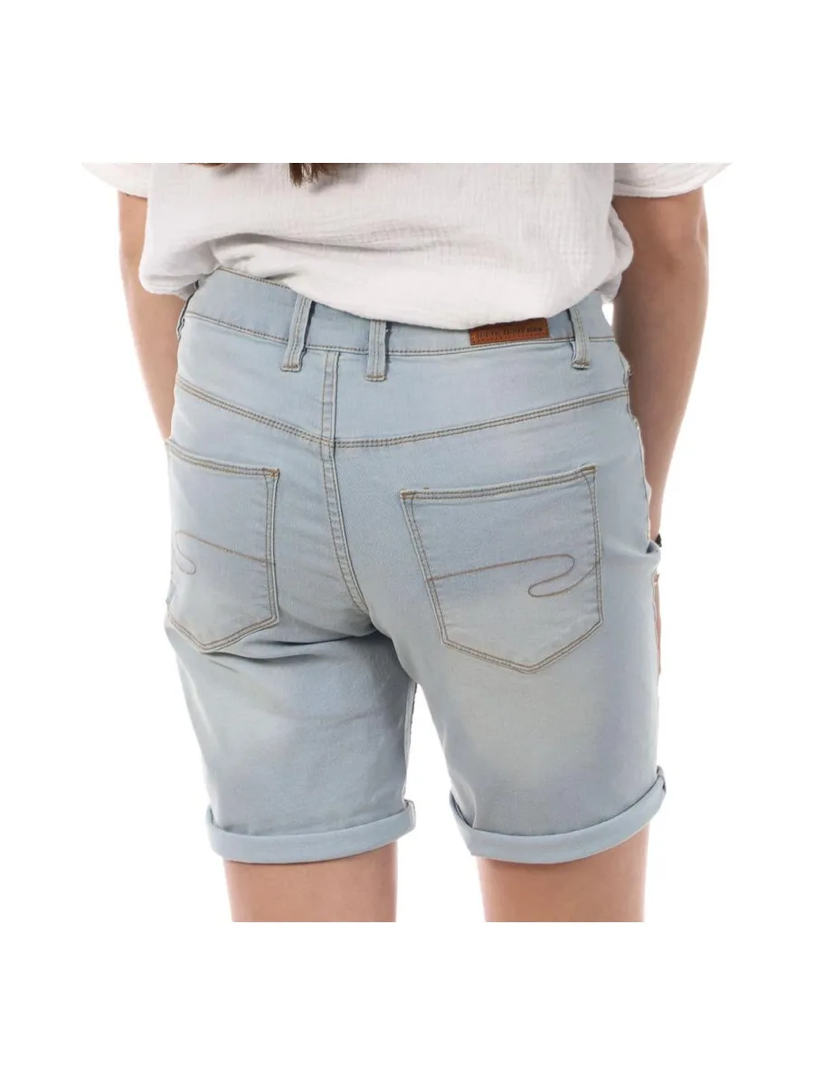 Bermudas en Jean Bleu Femme Lee Cooper Wopara 3