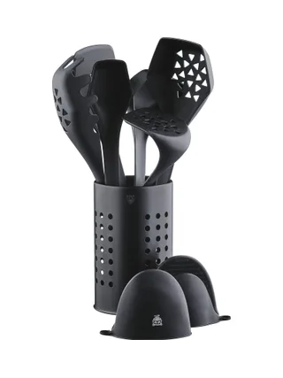 Set d'ustensiles de cuisine en thermoplastique JESPER - 9 pièces 1