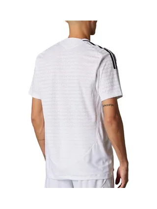 Real Madrid Maillot de football Blanc/Noir Homme Adidas 24/25 2
