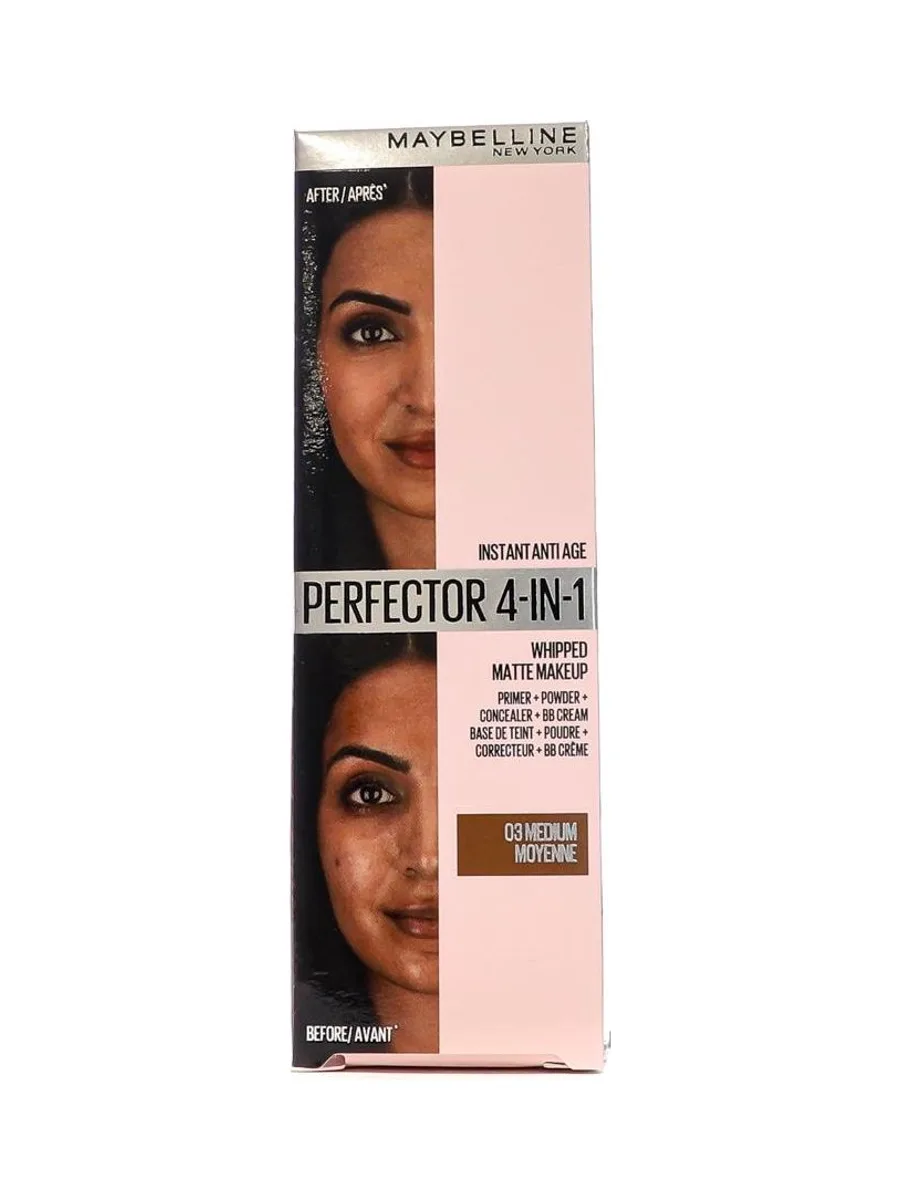 Fond de Teint Gemey Maybelline Perfector 4 in 1 03 Medium 2