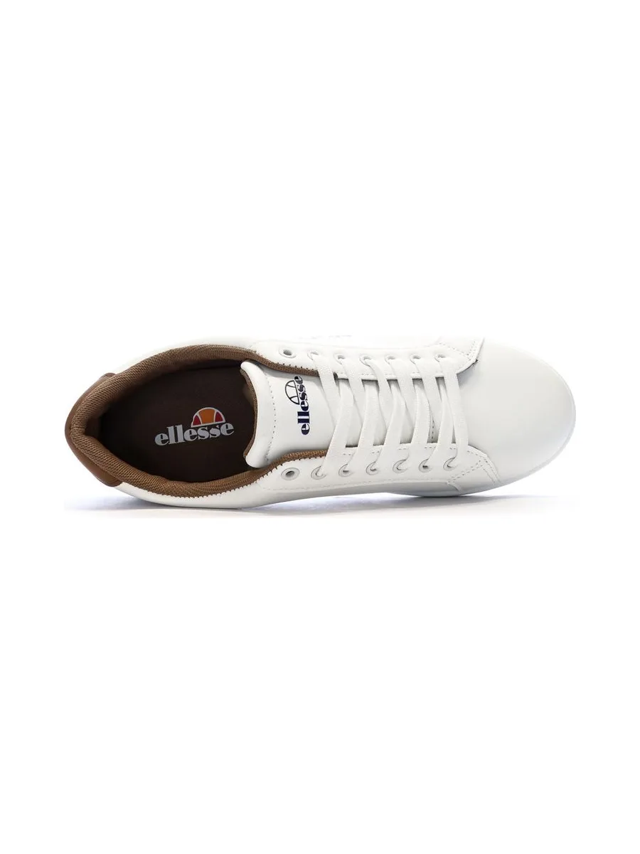 Baskets Blanches/Marrons Homme Ellesse Defender 5