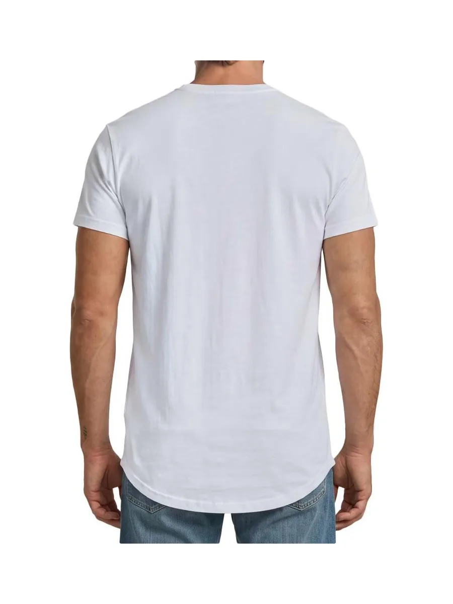 T-Shirt Blanc Homme G-Star RAW Logo 3