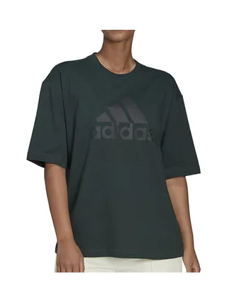 T-Shirt Vert Femme Adidas HL1950 1