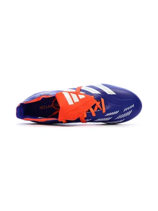 Chaussures de football Bleu/Orange Homme Adidas Predator League 4
