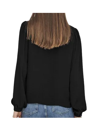 Chemise Noir Femme JDY Lace Shirt 2