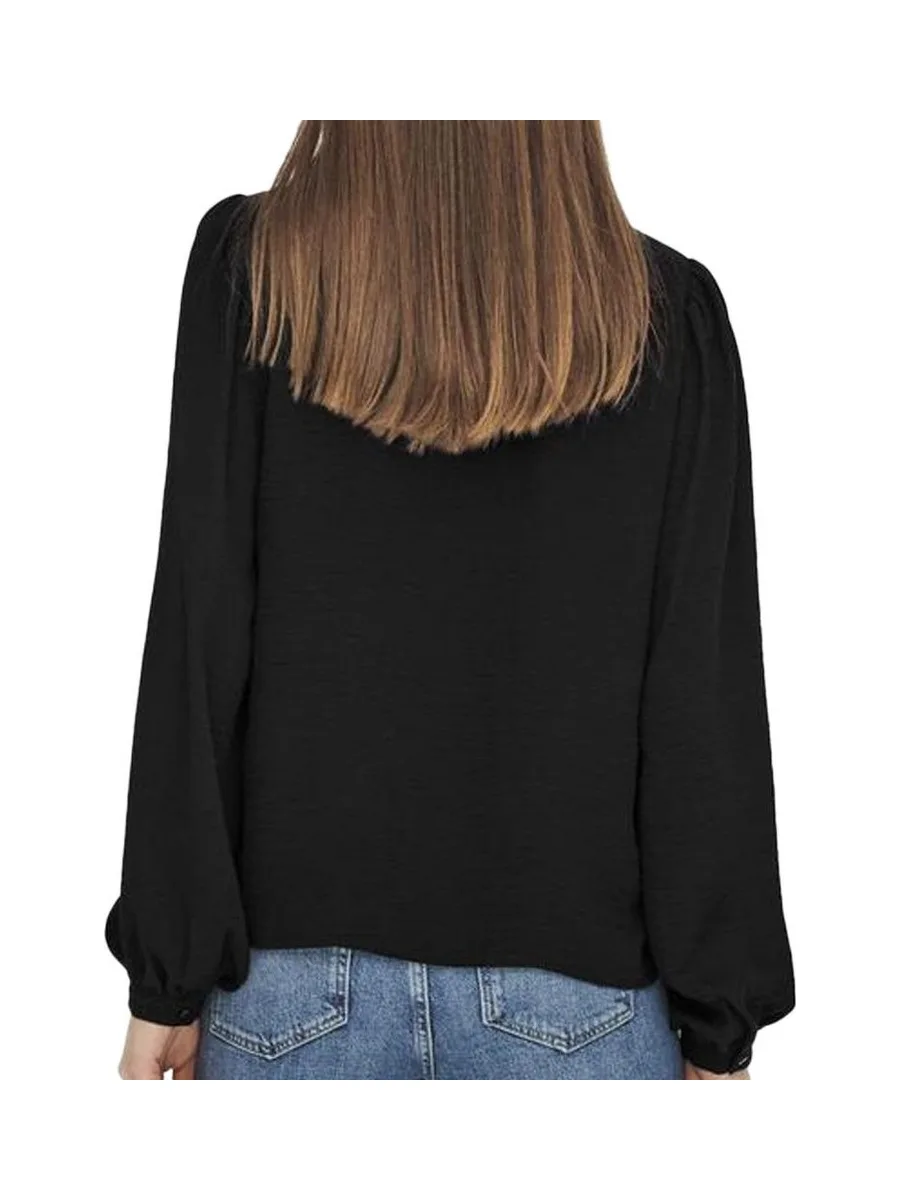 Chemise Noir Femme JDY Lace Shirt 3