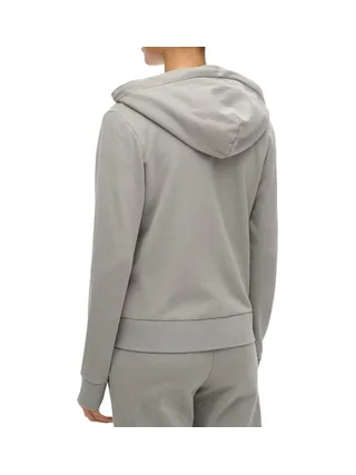 Sweat Gris Femme Superdry Plain Zip Hood 2