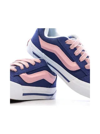 Baskets Bleu/Rose Fille Vans Knu Skool 2 7