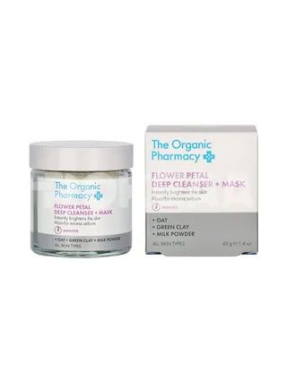The Organic Pharmacy Flower Petal Deep Cleanser & Mask 40g 1