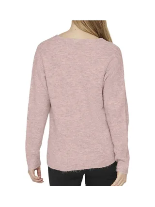 Pull Rose Femme Vero Moda Crewlefile 2