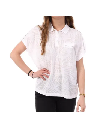 Polo Blanc Femme Kaporal FUR 1