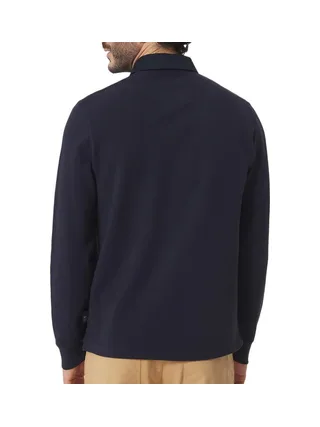 Polo Manches Longues Marine Homme TBS CAVEZPOL 2