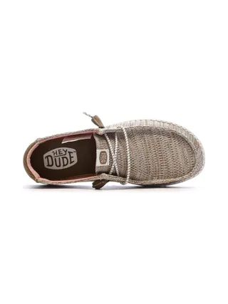 Chaussures Marron Mixte Hey Dude Walnut 3