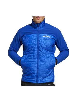 Doudoune Bleu Homme Adidas Xpr Varil Hyb 1