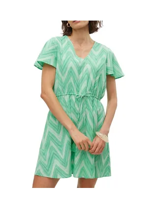 Robe Verte Femme Vero Moda Dicthe 1