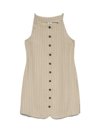 Robe Écru Femme Vero Moda Kiara 2